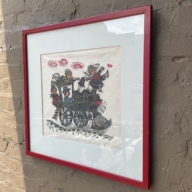 "Local Express", Numbered & Signed Print
