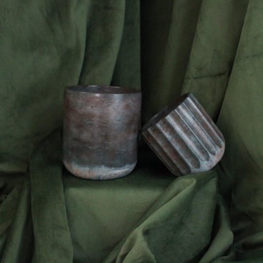 Black Iron | Stone Collection | planter set 