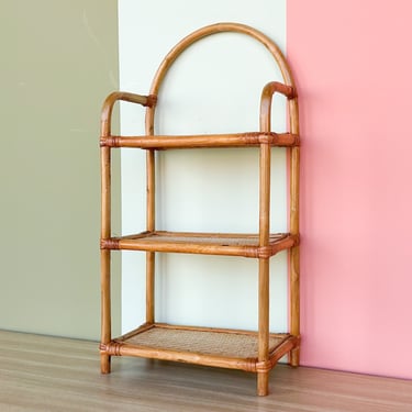 Petite Rattan Shelf