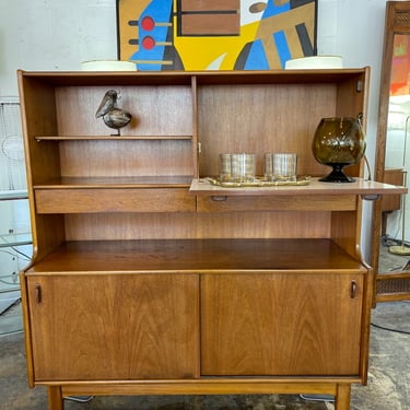 Mid Century Teak Cocktail Cabinet/Highboard by Nathan Furniture