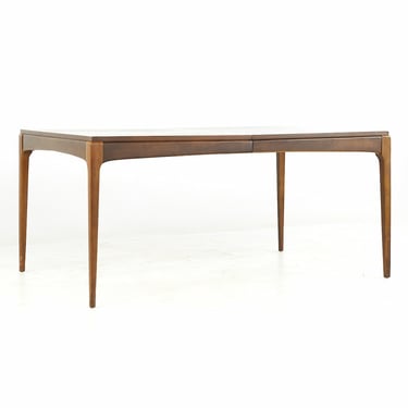 Lane Rhythm Mid Century Dining Table with 2 Leaves - mcm 