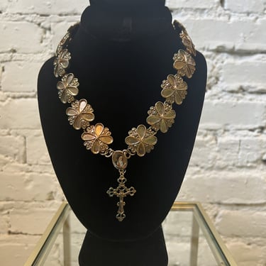 VTG Jean Paul GAULTIER Cross Pendant Top-