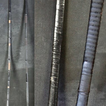 Antique Japan bow Yumi Kyudo Samurai 1800 bamboo Samurai art craft 