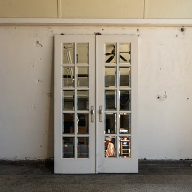 Interior Mirrored French Doors