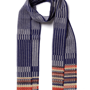 Wallace + Sewell | Bothy Sapphire Lambswool Scarf