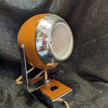 Vintage MCM Space Age Eyeball Lamp 5 x 7