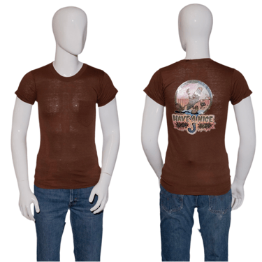1970's Have a Nice 'J' Weed Culture Novelty Pocket T-shirt Size XS