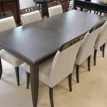 Canadel  Grey Wash Finish Table & (6) Chair Sets