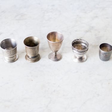 Silver Jigger Set of 4