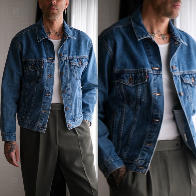 ジャケット・アウター LEVIS PREMIUM INDIGO DENIM JACKET LEVIS PREMIUM INDIGO DENIM JACKET キムタク