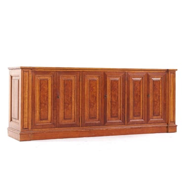 Henredon Burlwood and Walnut Buffet 