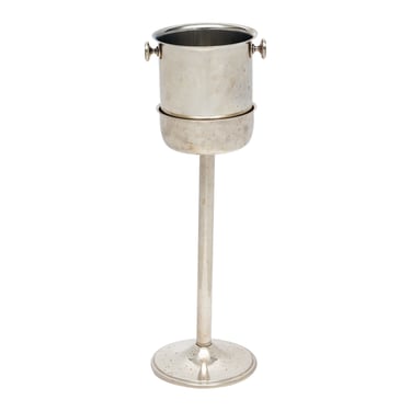 French Vintage Champagne Bucket and Stand