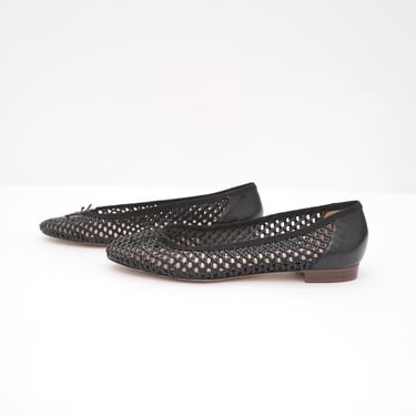 J. Crew Leather Woven Flats