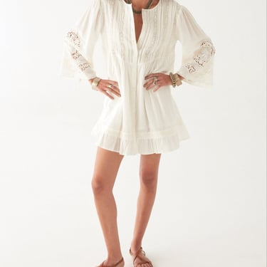Clementine Dress White