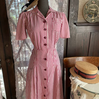 1930s shirt dress Style Inspiration: 1930s Long Sleeve Dresses