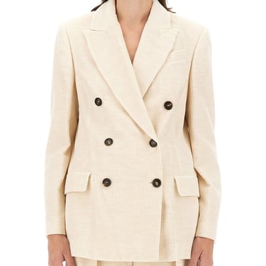 Brunello Cucinelli Women Double-Breasted Jacket