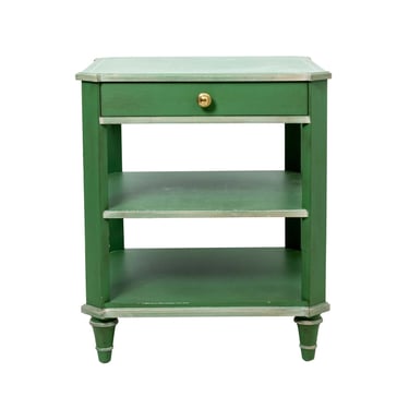 Painted Tiered Side Table