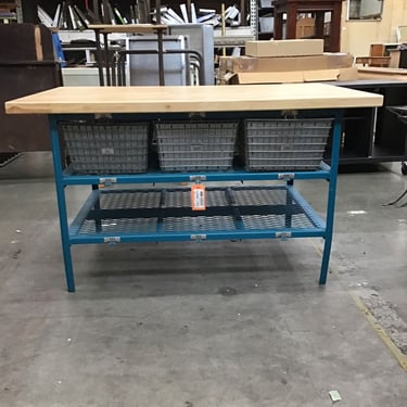 Vibrant Locker Basket Coffee Table (Seattle)