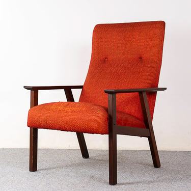 Teak Danish Lounge Chair - (321-231) 