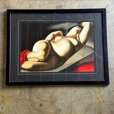 Tamara de Lempicka Nude woman Print 