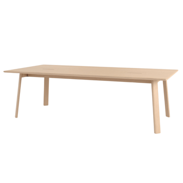 alle conference table 98" in natural