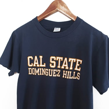 Champion t shirt / CSUDH shirt / 1980s Cal State Dominguez Hills Champion t shirt Small 