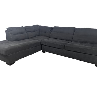 Dark Gray L-Shaped Sectional