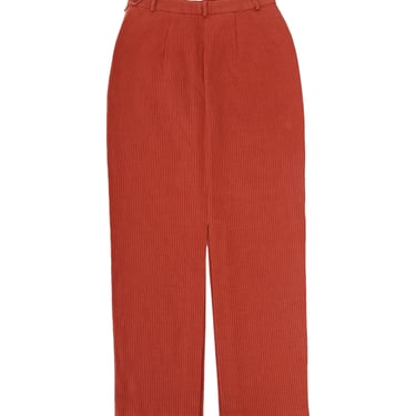 G Gigli Pinstriped Split Skirt