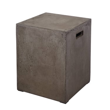 Squared Concrete Stool