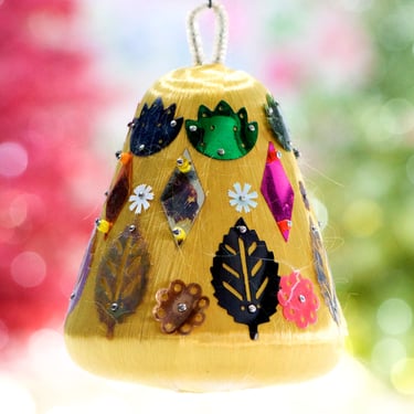 VINTAGE: Push Pin Beaded Satin Ornaments - Christmas Ornaments - SKU 15-F1-00004183 