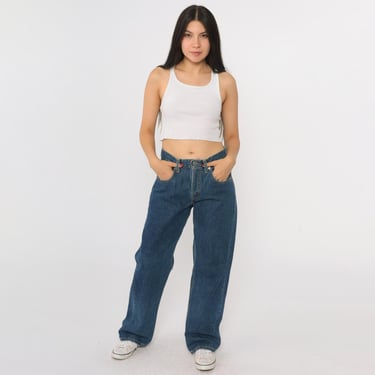 00s Levi's 607 black flared denim Y2K Vintage Levis 501