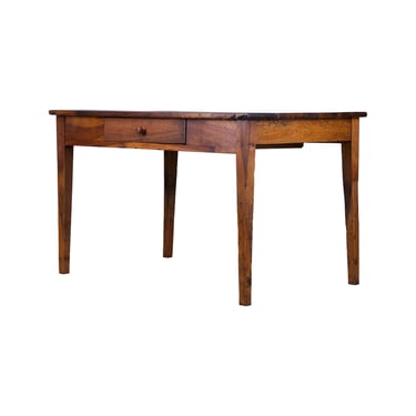 Antique Country French Walnut Farmhouse Table 