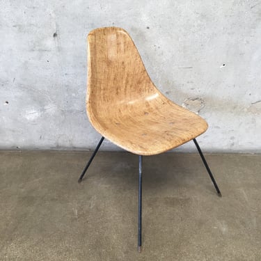 Vintage Mid Century Modern Fiberglass Shell Chair