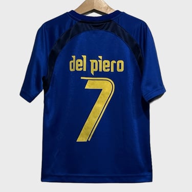 Vintage Alessandro Del Piero Italy Home Jersey Youth M