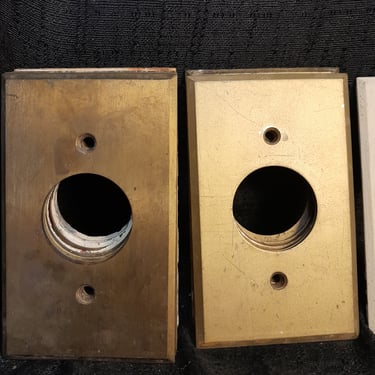 Brass Outlet Covers 2.75 x 4.5