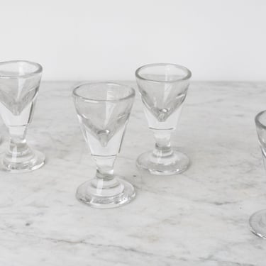 Vintage Aperitif Glass set of 6