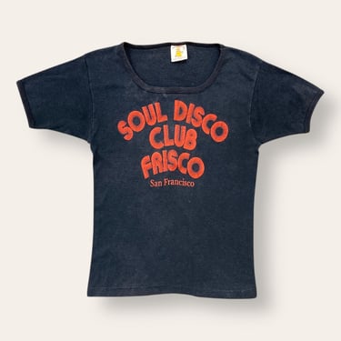 Vintage 1970’s Soul Disco Club Frisco T-Shirt