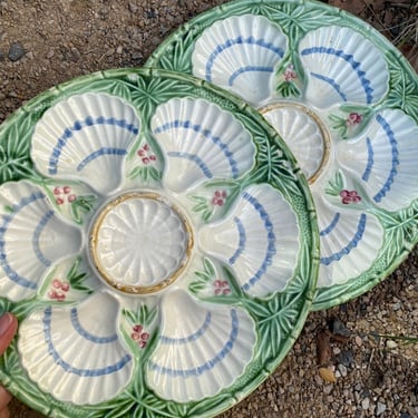 French Oyster Plates (have 6)