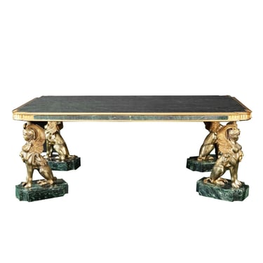20th Century Neoclassical-style Library Table
