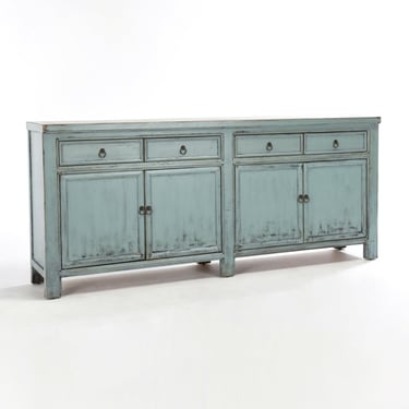 Sage Media Console with Drawers by Terra Nova Designs Los Angeles 