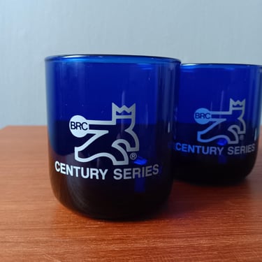 Bowling Tournament Souvenir Rocks Glasses | BRC Century Series | Set of 2 