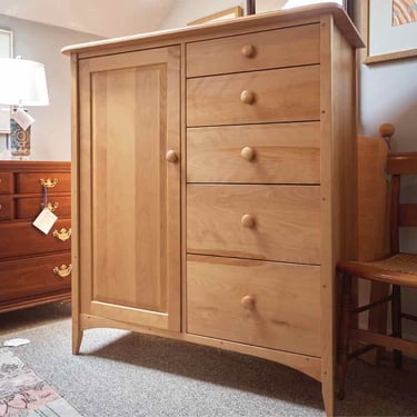 Pompanoosuc Mills Ash Wardrobe