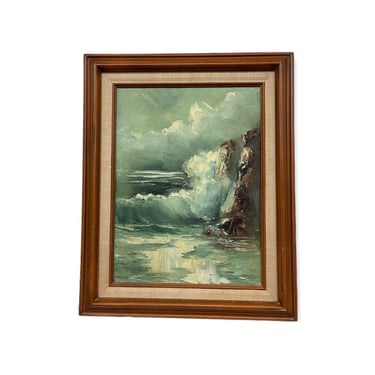 Free Shipping Within Continental US - Vintage framed art. 