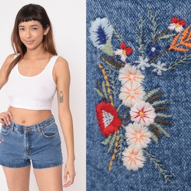 Y2K Jean Shorts Mudd Jean Shorts Mid Rise Blue | Shop Exile