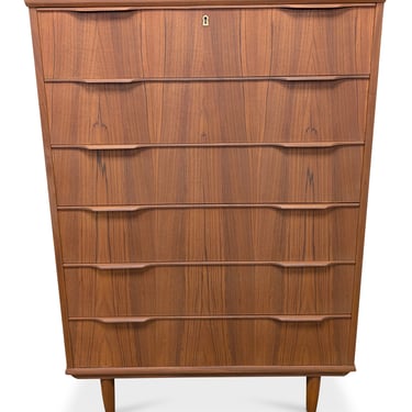 High Boy Teak Dresser - 032526