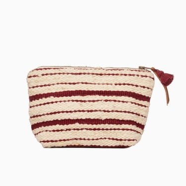 Mini Cristina Pouch in Cherry Red