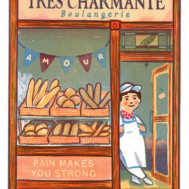 Boulangerie - Storefront Illustration