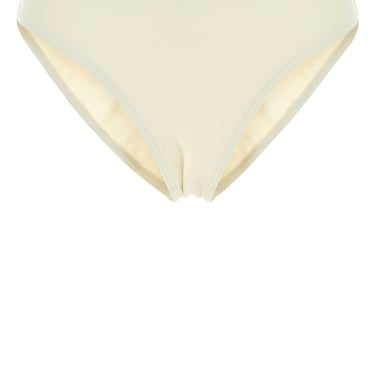Eres Women Ivory Stretch Nylon Coulisse Bikini Bottom