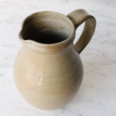 Stoneware Pitcher | Signed by Artist