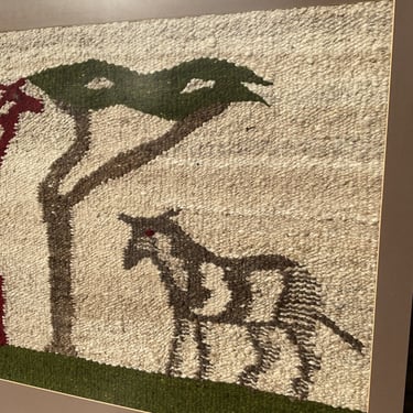 Framed Wildlife Textile